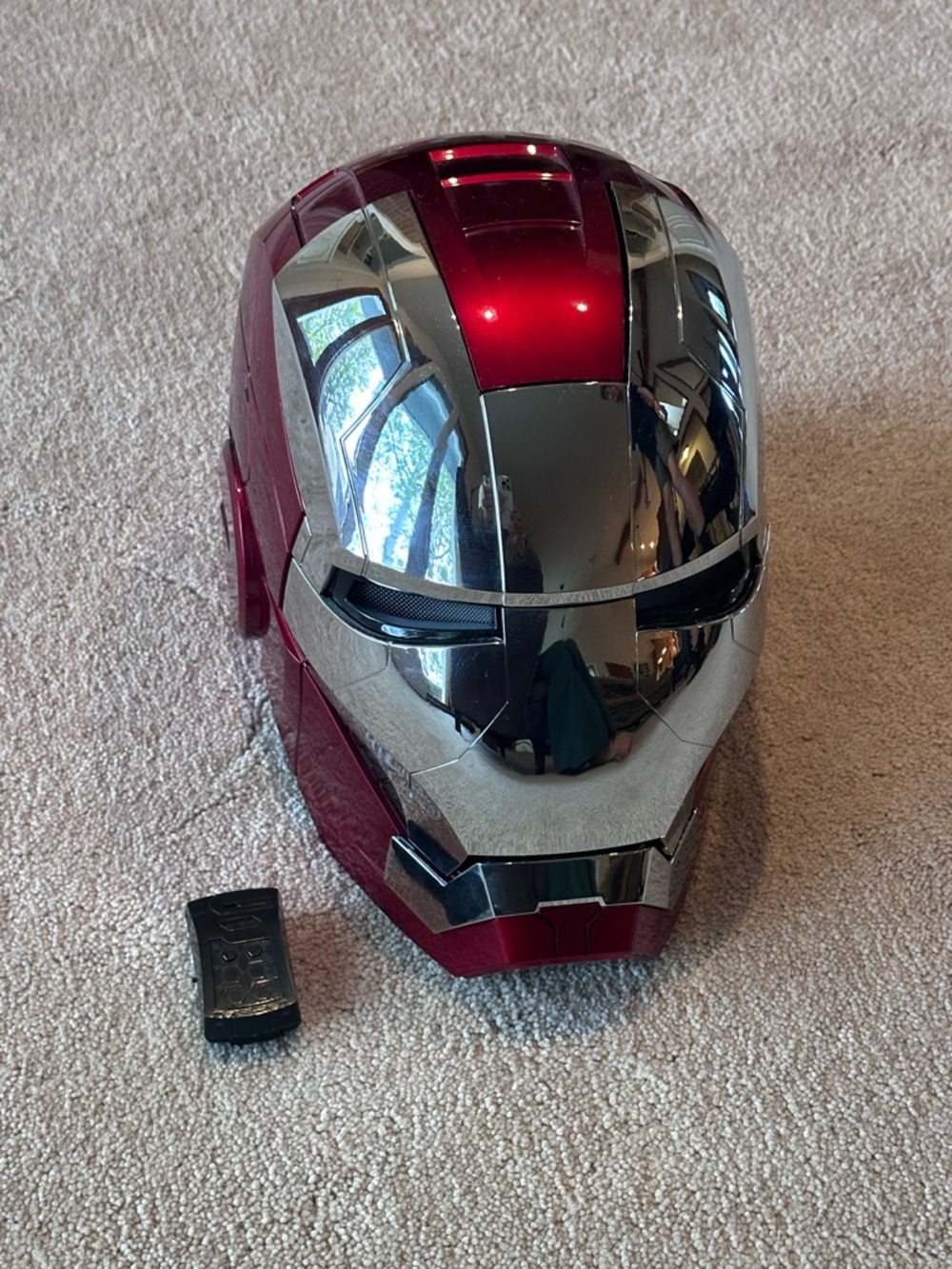 Iron Man Style Helmet - Red and Silver